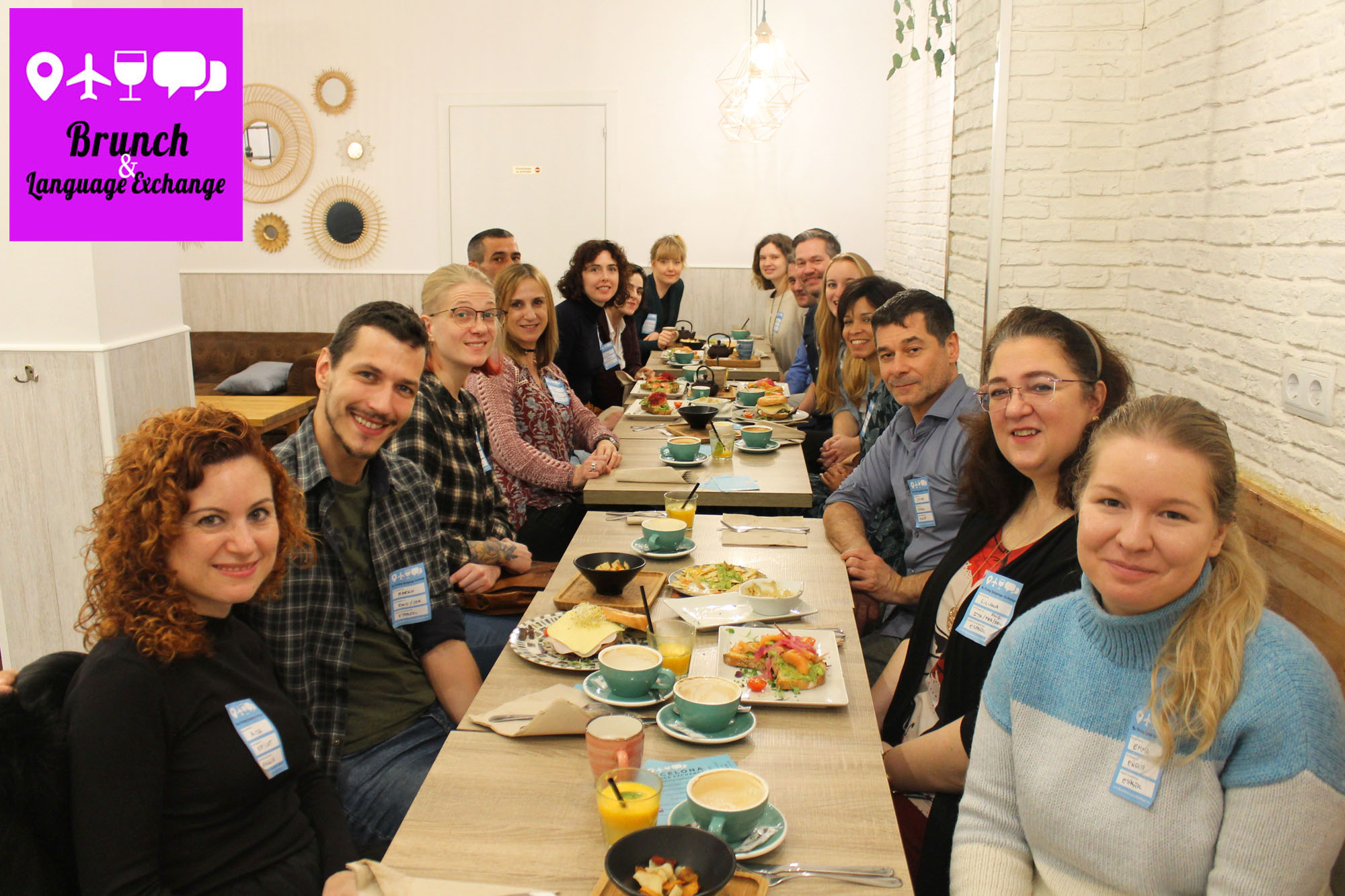 Brunch and Language Exchange in Barcelona
