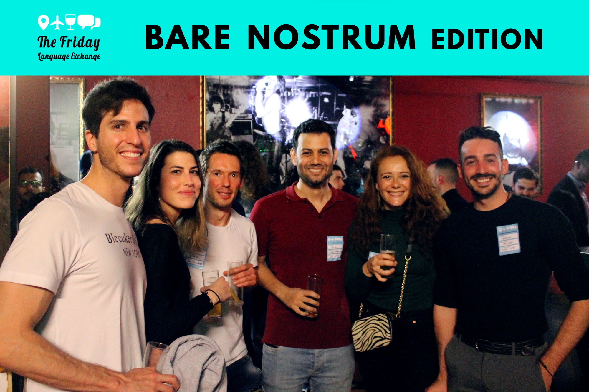 Firday Language exchange at Bare Nostrum